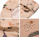 Desert Rain - Toddler & Baby Long Sleeve Waterproof Apron Smock Bib.